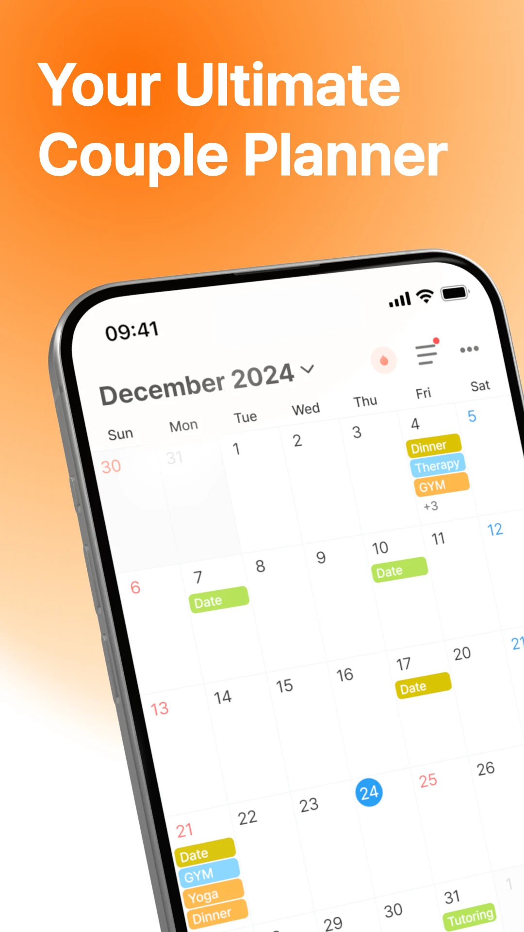 Signaling:Calendar for Couples screenshot