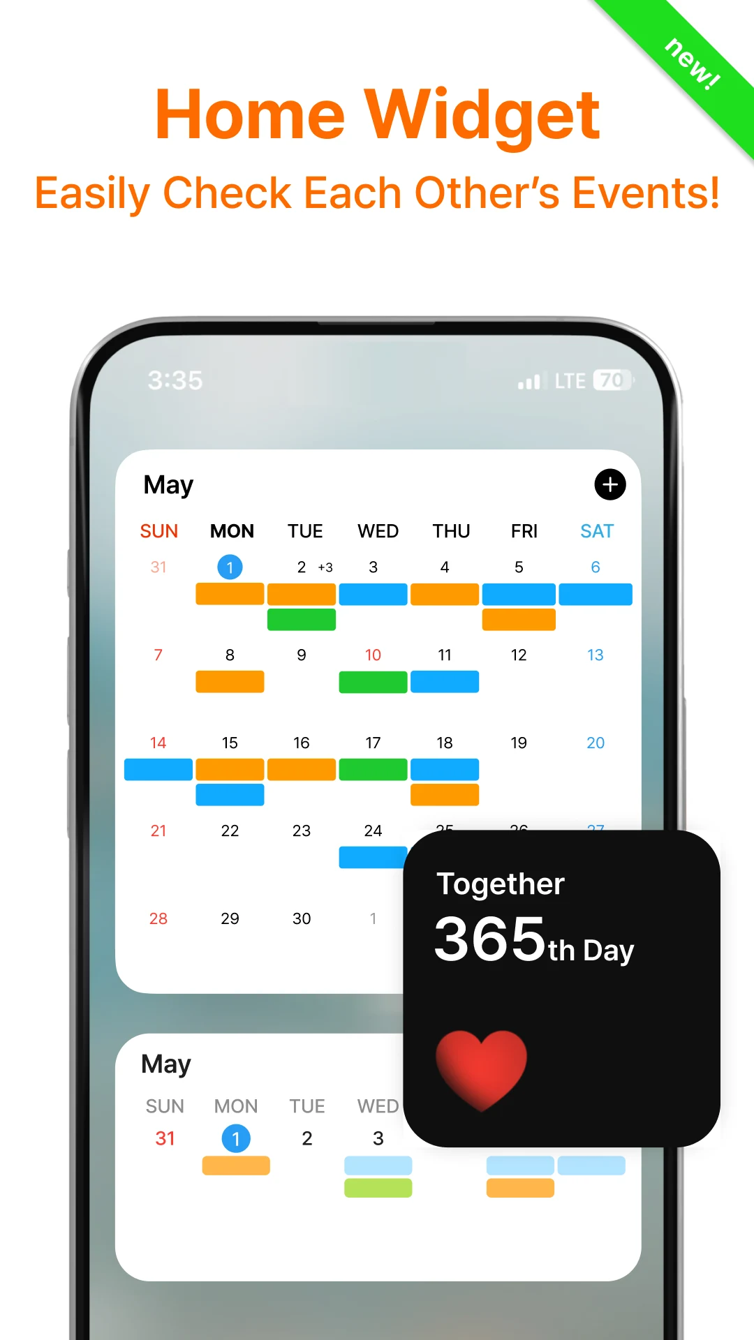 Signaling:Calendar for Couples screenshot